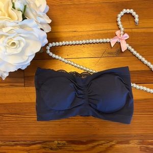 Anemone Purple Bandeau Bra